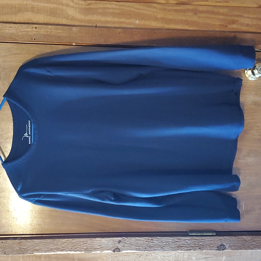 Marc Anthony Shirt. Blue